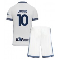 Inter Milan Lautaro Martinez #10 Replica Away Minikit 2024-25 Short Sleeve (+ pants)